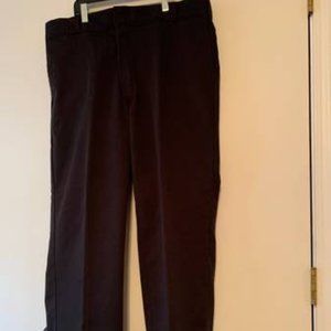 Men's Black Dickies 874 Original Flex Fit Pants Size 38 x 30